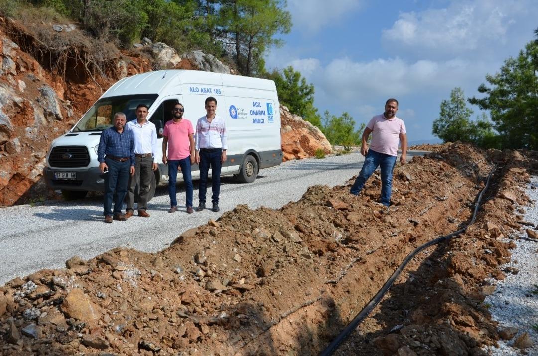 Alanya Cikcilli Mezarlığı&rsquo;nın su sorununu &ccedil;&ouml;z&uuml;ld&uuml;