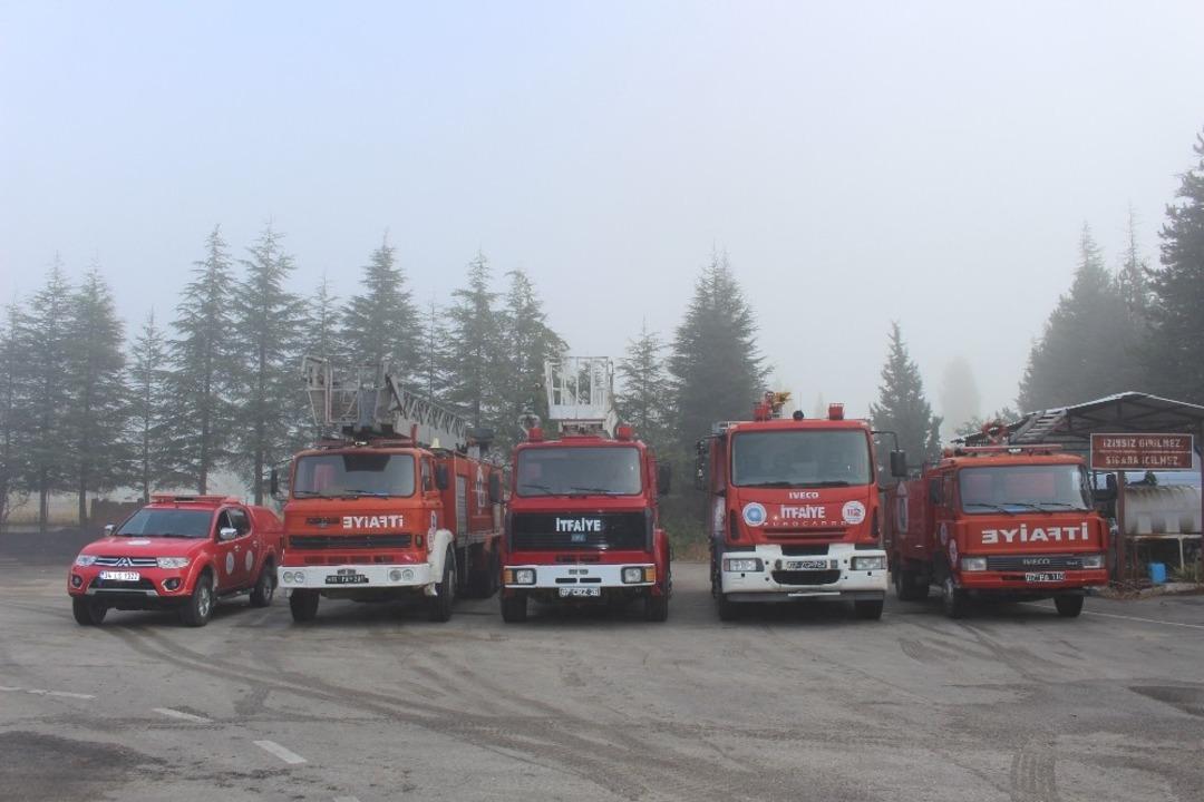 Elmalı İtfaiye İstasyonu&rsquo;na ara&ccedil; takviyesi