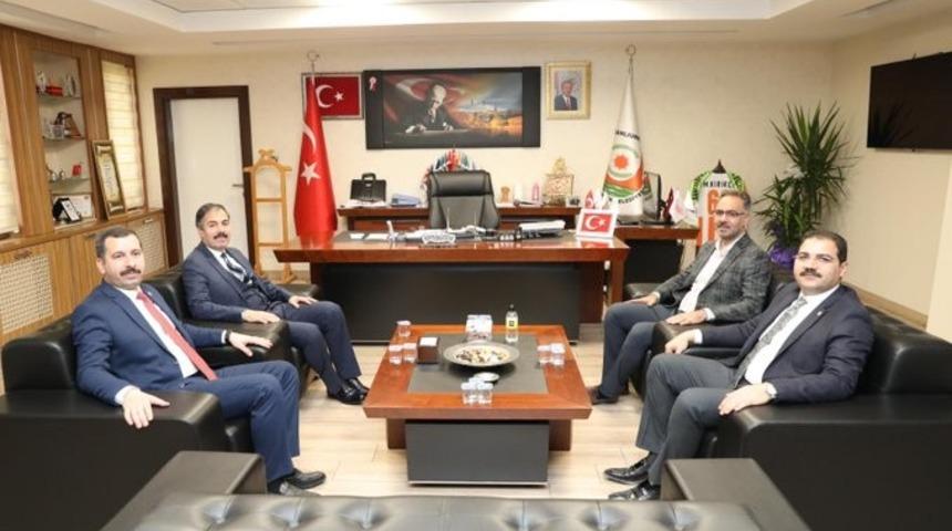 Belediye başkanlarından Genel Sekreter Kırık&ccedil;ı&rsquo;ya ziyaret