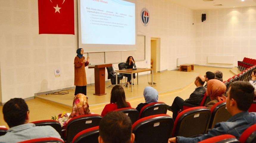 İslahiye İİBF &ouml;ğrencilerine ilk yardım semineri