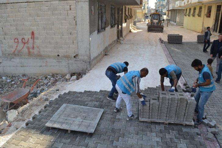 Eyyübiye’de yol yapım çalışması sürüyor G2