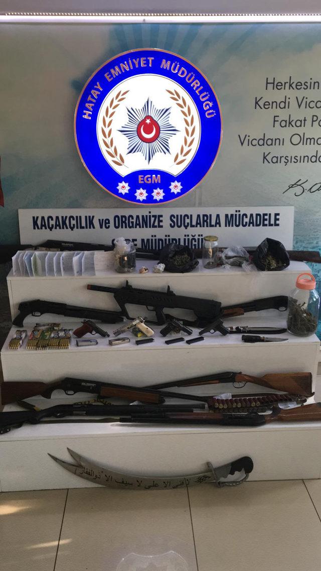 Hatay da suç örgütüne operasyon: 19 gözaltı 1