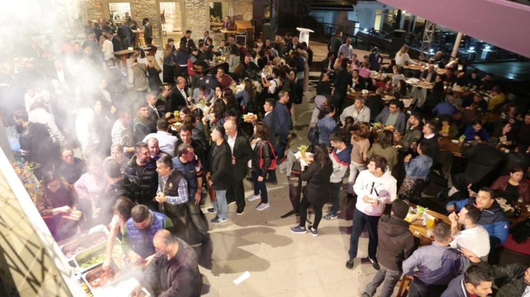 Belediye A.Ş &ccedil;alışanları personel gecesinde bir araya geldi