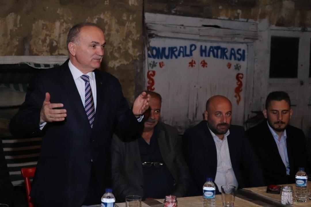 Başkan &Ouml;zl&uuml; Konuralp b&ouml;lgesini karış karış gezdi