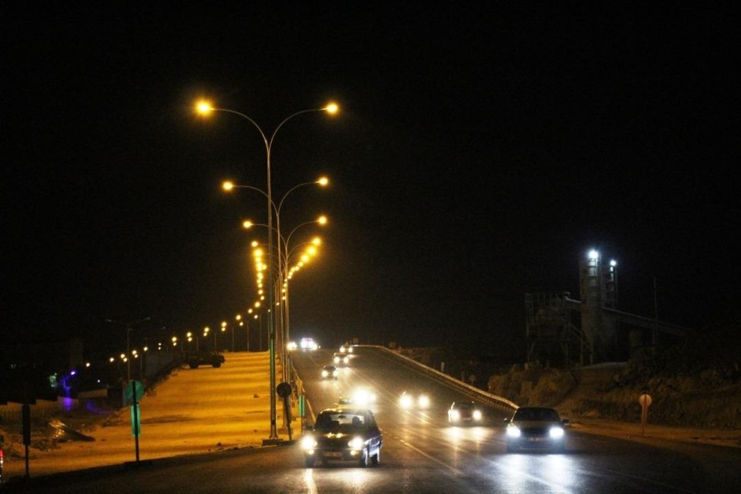 &Ccedil;evik Kuvvet K&ouml;pr&uuml;l&uuml; Kavşağına bir milyon liralık aydınlatma yatırımı