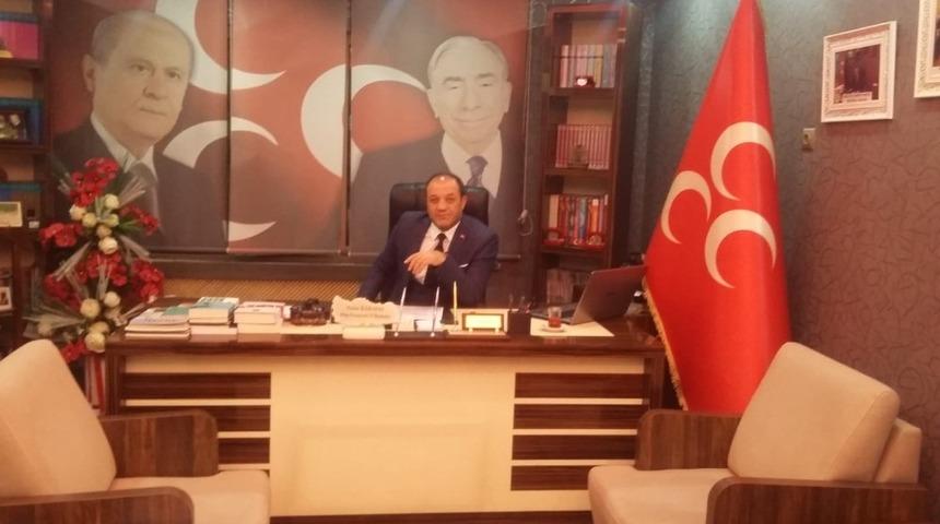 MHP Erzurum İl Başkanı Karataş&rsquo;tan Kandil mesajı
