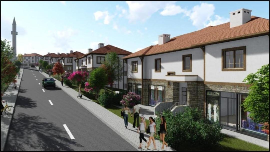 Maden il&ccedil;esi&rsquo;ne yapılacak afet evlerinin projesi  paylaşıldı