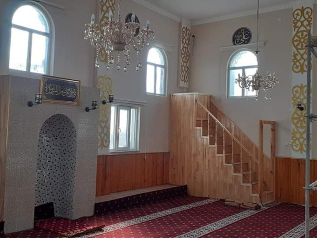 Yangında hasar g&ouml;ren cami hayırseverlerin desteği ile onarıldı