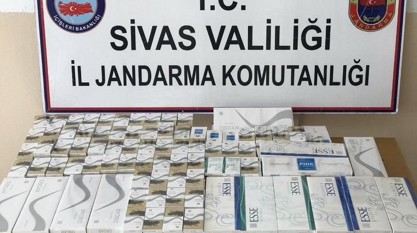 7 bin 130 paket ka&ccedil;ak sigara ele ge&ccedil;irildi
