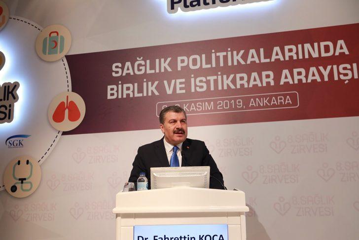 Bakan Koca: Hedefimiz, ihtiyaç halindeki herkesin sağlık hizmetine kolayca erişmesi G1