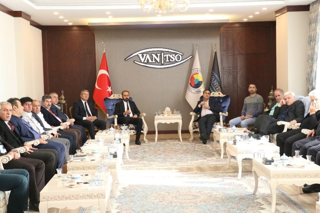 İran heyetinden Van TSO&rsquo;ya ziyaret