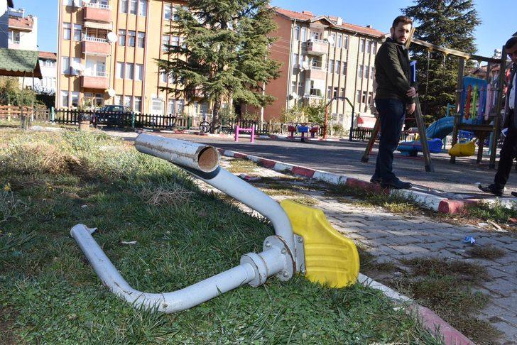 Parkta, belediye başkanını isyan ettiren manzara G5