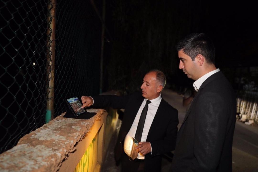 Başkan G&ouml;khan Y&uuml;ksel, yapımı devam eden yeni park alanlarını inceledi