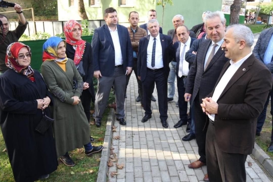 Başkan B&uuml;y&uuml;kg&ouml;z, kadınları dinledi