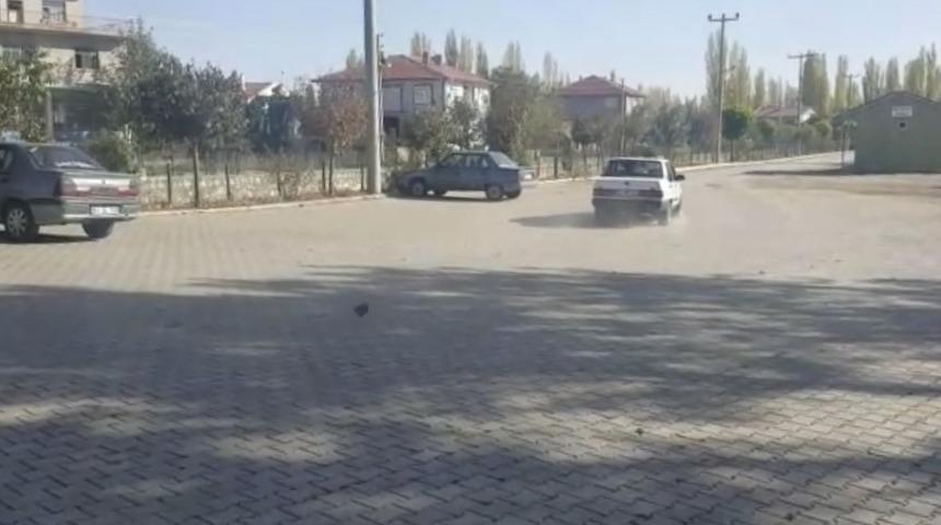 Bolvadin’de nefes kesen kovalamaca