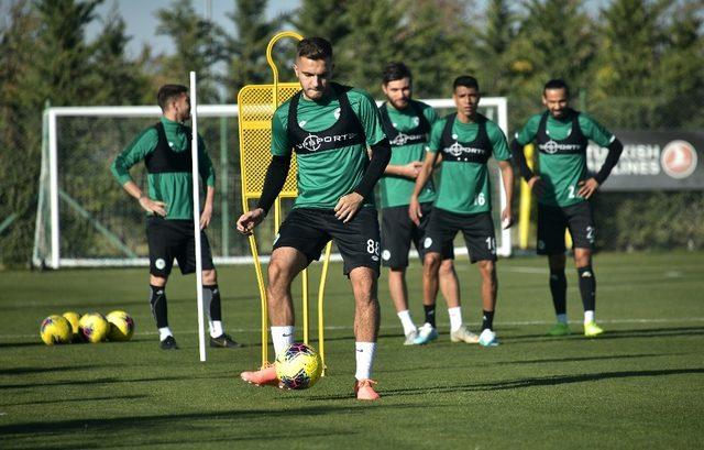 Konyaspor, Sivasspor maçı hazırlıklarına devam etti