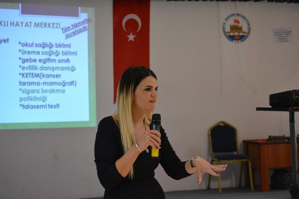 Kozan&rsquo;da "Obezite ve sağlıklı beslenme" semineri