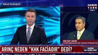 Bülent Arınç'tan canlı yayında flaş açıklamalar: 'KHK bir faciadır' dememeliydim