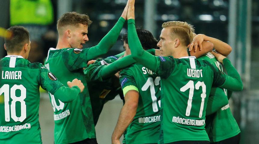 Borussia Mönchengladbach 2 - 1 Roma (UEFA Avrupa Ligi)