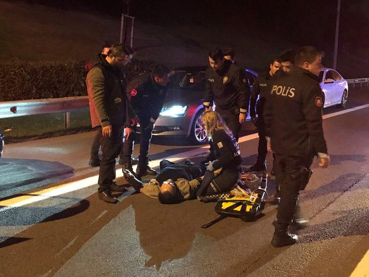 Altunizade feci kaza! Cenaze aracına motosiklet arkadan çarptı G3