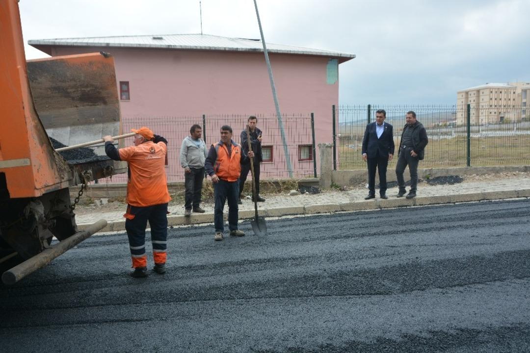 Ardahan&rsquo;da hastane yolu yenilendi