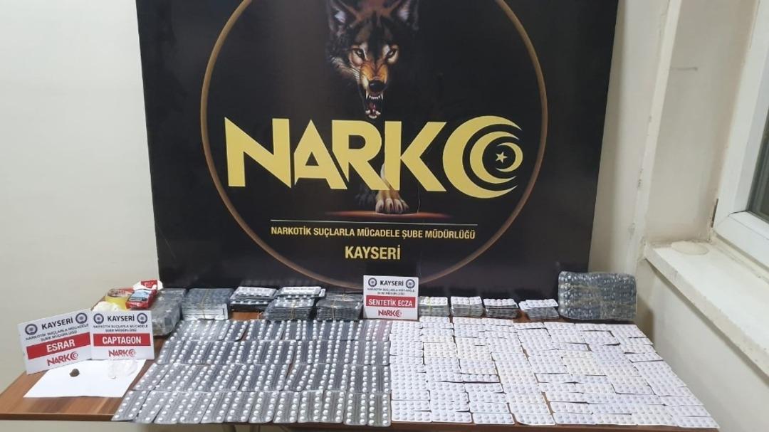 Kayseri&rsquo;de 3 farklı uyuşturucu operasyonu: 7 g&ouml;zaltı