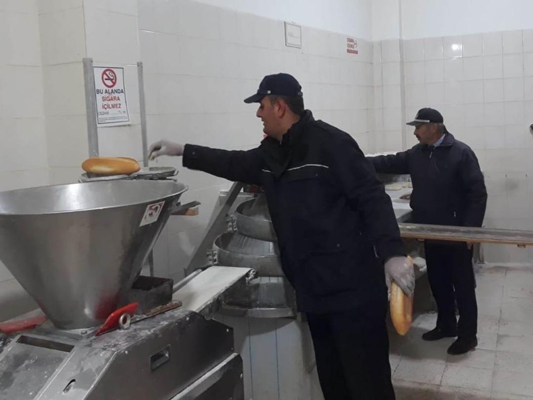 Bayburt Belediyesi&rsquo;nden fırın denetimi