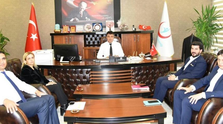 AK Parti&rsquo;li Sağlam&rsquo;dan M&uuml;d&uuml;r S&uuml;nnet&ccedil;ioğlu&rsquo;na ziyaret