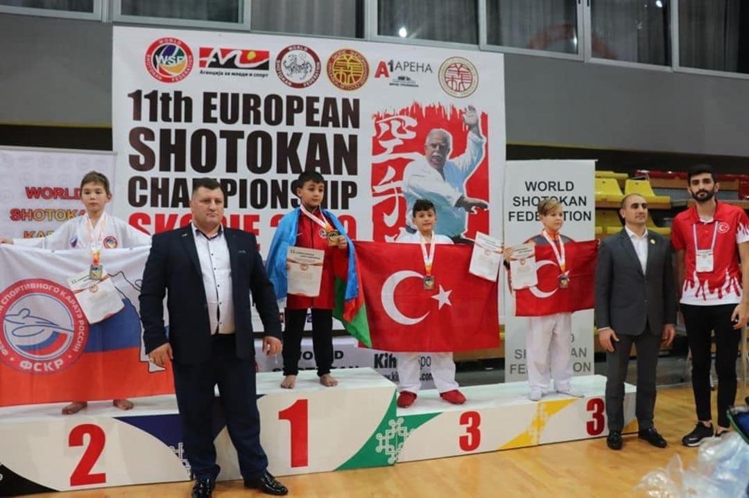 &Ccedil;an Belediyesi Karate Kul&uuml;b&uuml; Avrupa&rsquo;da &ouml;d&uuml;le doymuyor
