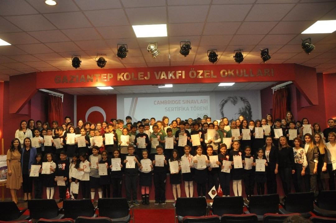 GKV&rsquo;de Cambridge sertifika coşkusu