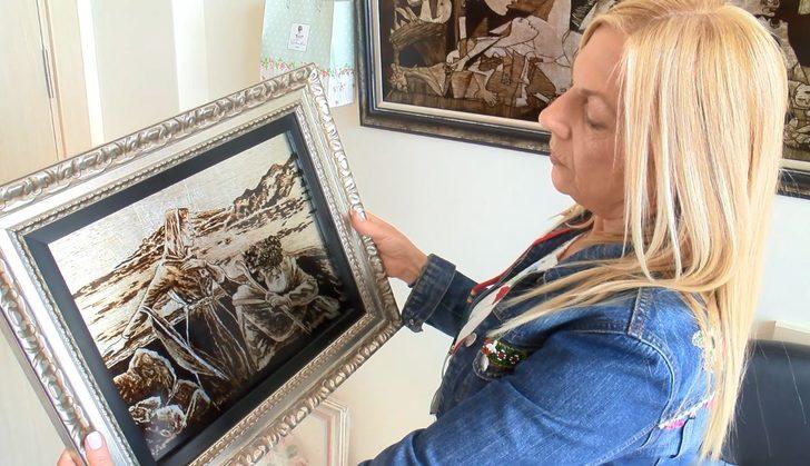 Patentini aldığı 'cam kazıma' sanatını 500 kişiye öğretti G4