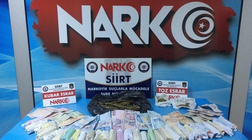 Siirt’te yakalanan uyuşturucu taciri tutuklandı