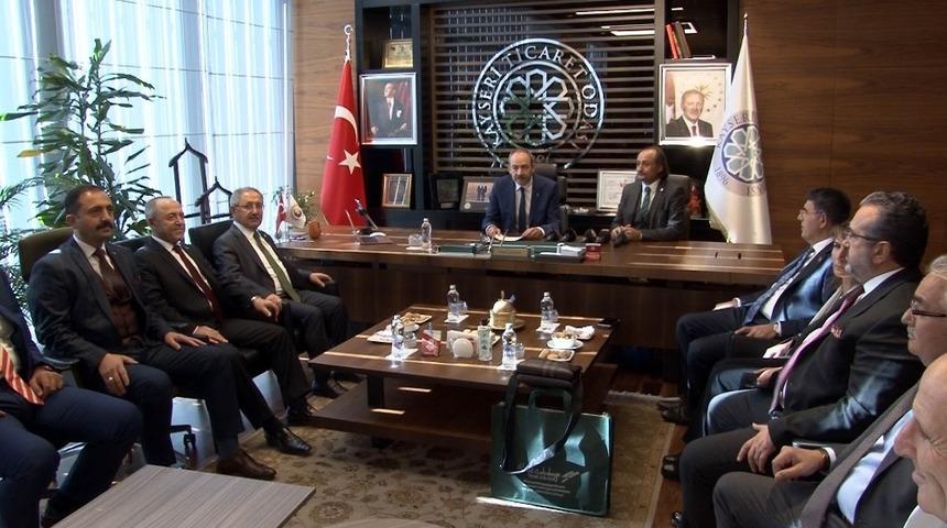 Erciyes Platformu&rsquo;ndan KTO&rsquo;ya ziyaret