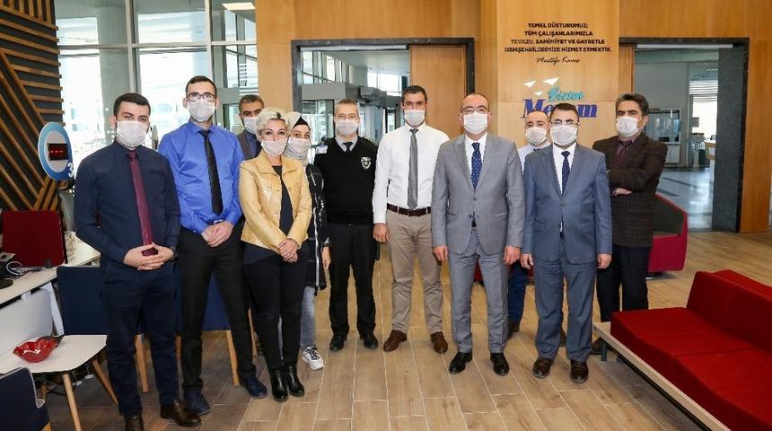 Başkan Kavuş: &ldquo;L&ouml;semili &ccedil;ocuklarımızla birlikteyiz, birlikte yeneceğiz&rdquo;