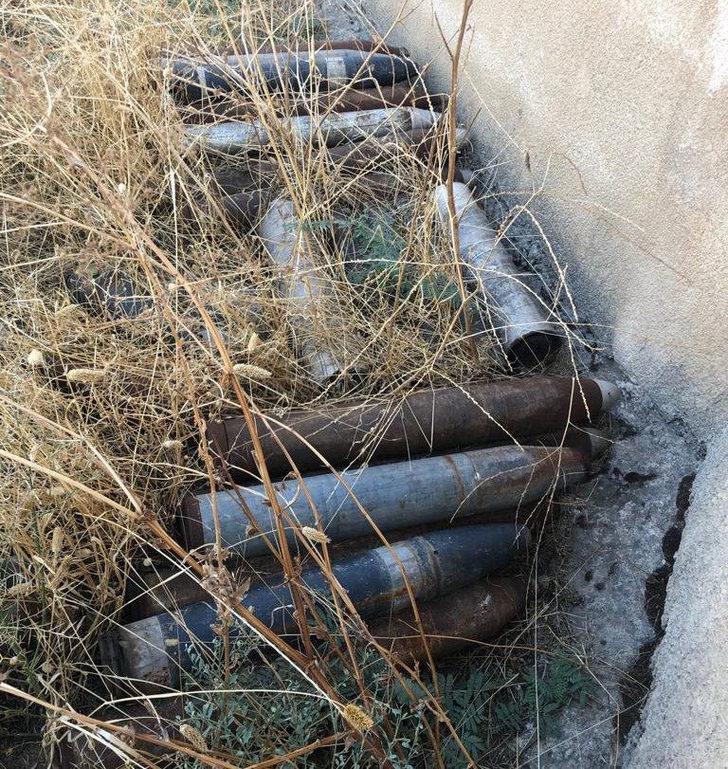 Bakanlık duyurdu! Tel Abyad'da 285 katyuşa ve havan mühimmatı ele geçirildi G3