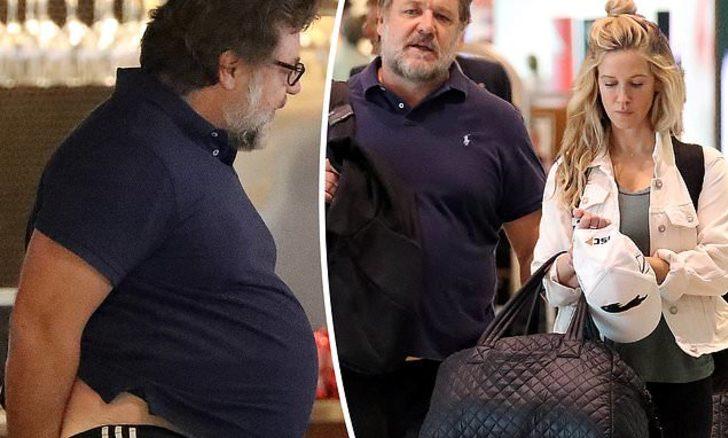 Russell Crowe’un başı kilolarıyla dertte G3