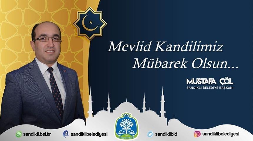 Başkan Mustafa Çöl’den Mevlid Kandili mesajı