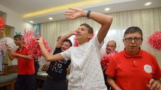 Otizmli çocuklar 'Aksaray’a sessiz kalma' diye haykırdı