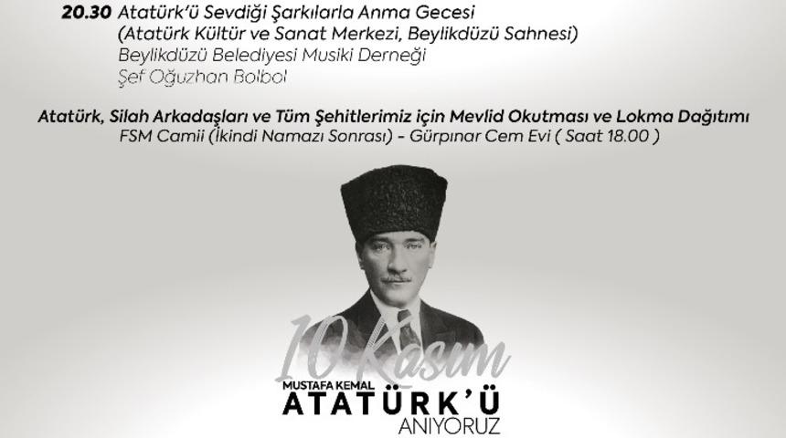 Beylikd&uuml;z&uuml; Belediyesi&rsquo;nden 10 Kasım&rsquo;da &ldquo;Atat&uuml;rk Ormanı&rdquo;
