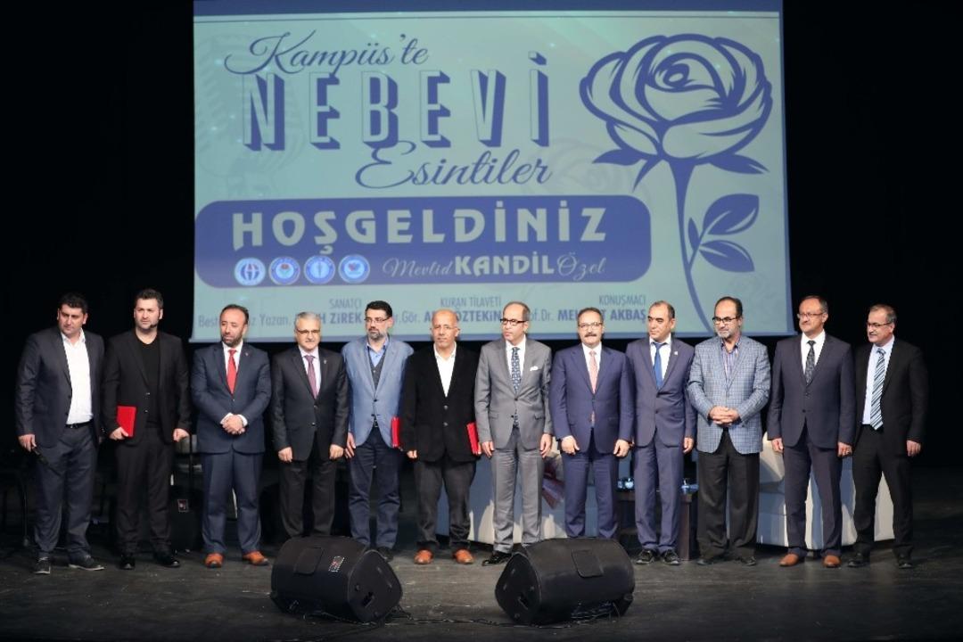 GA&Uuml;N&rsquo;de &rsquo;Mevlid-i Nebi Mevlid Kandili&rsquo; programı d&uuml;zenlendi