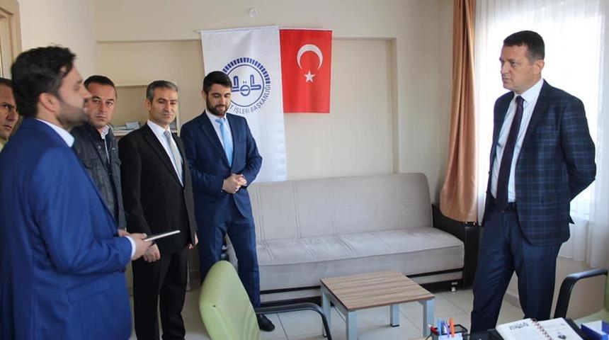 Kaymakam Ürkmezer’den öğrenci yurduna ziyaret