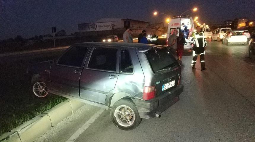 Samsun&rsquo;da trafik kazası: 1 yaralı