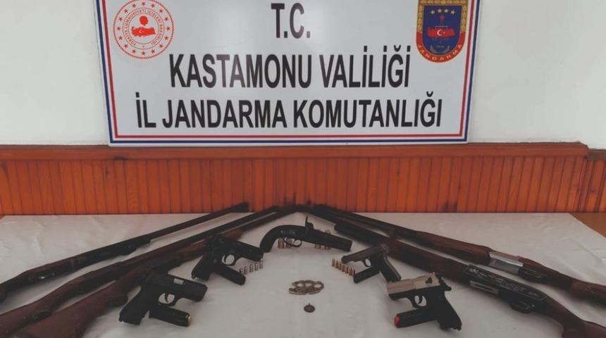 Kastamonu’daki silah kaçakçılığı operasyonunda 3 tutuklama