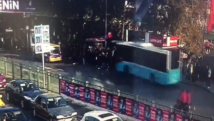 Beşiktaş'taki otobüs dehşetinin görüntüleri ortaya çıktı G2