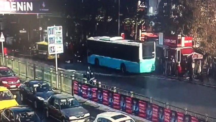 Beşiktaş'taki otobüs dehşetinin görüntüleri ortaya çıktı G4