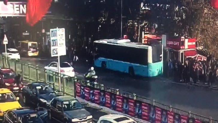 Beşiktaş'taki otobüs dehşetinin görüntüleri ortaya çıktı G5
