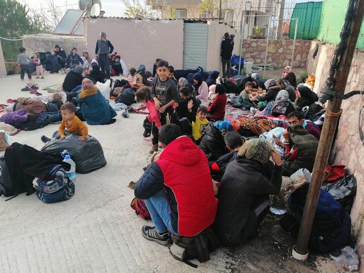 Çanakkale Ayvacık'ta 205 kaçak göçmen yakalandı G4