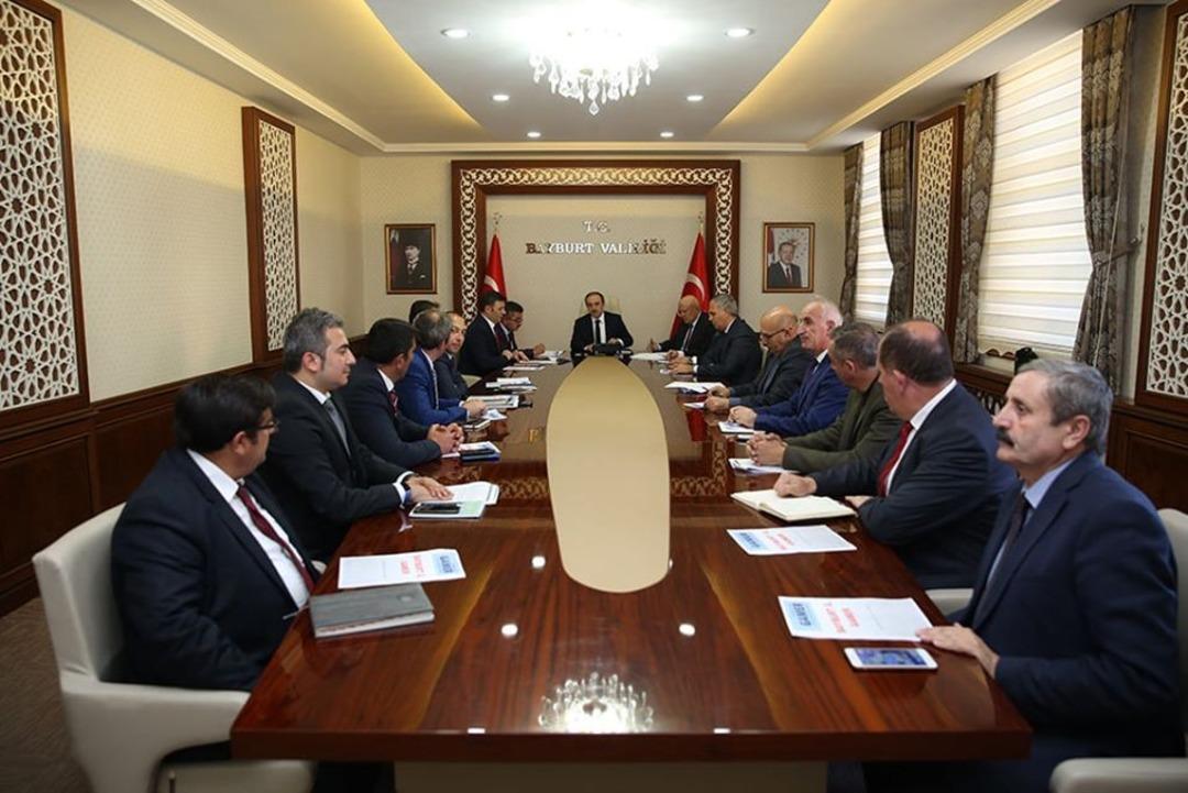 Bayburt&rsquo;ta kış mevsimine y&ouml;nelik alınacak genel tedbirler değerlendirildi