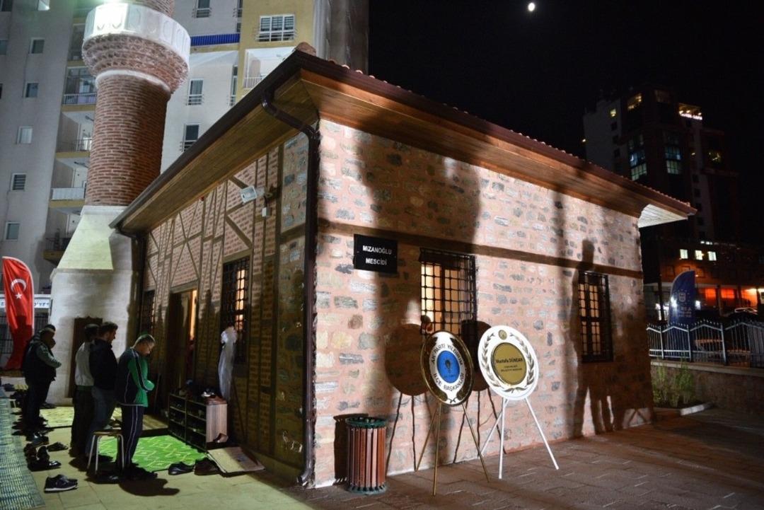 &lsquo;Mizanoğlu Mescidi&rsquo; ibadete a&ccedil;ıldı