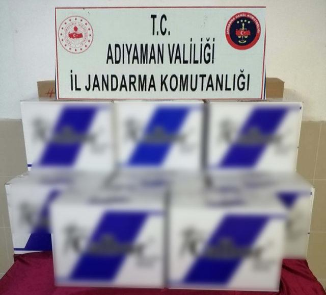 Adıyaman’da kaçak sigara makaronuna 3 gözaltı